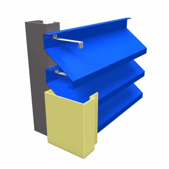 เกล็ดระบายอากาศเมทัลชีท